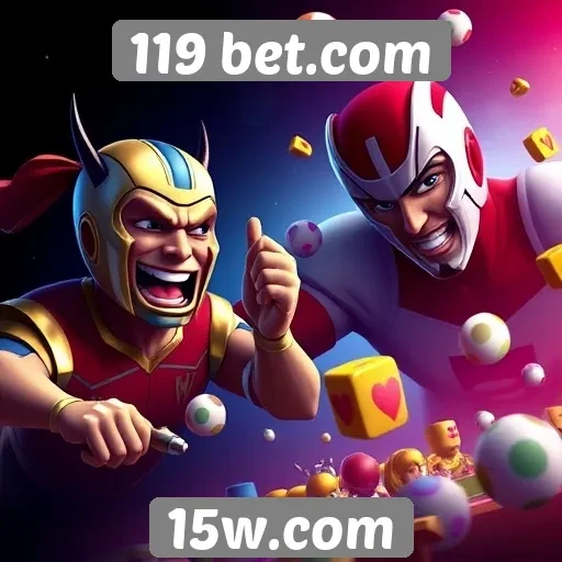 Variedade de jogos disponíveis em 119 bet com